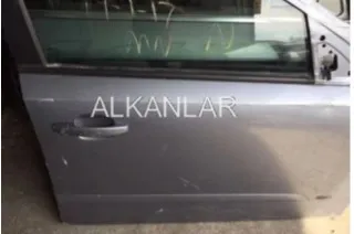 Opel Astra H Çıkma Sağ Ön Kapı Orijinal Gri