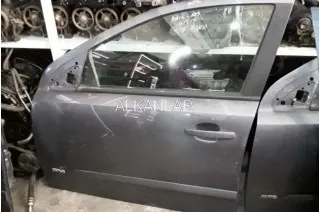 Opel Astra H Çıkma Sol Ön Kapı Orijinal Gri