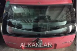 Opel Corsa D Çıkma Bagaj Kapağı Orijinal Kırmızı